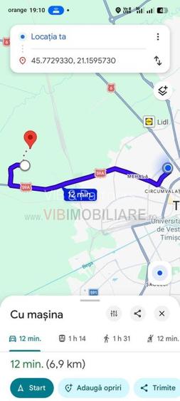 Teren cu front la centura Timisoarei - 2