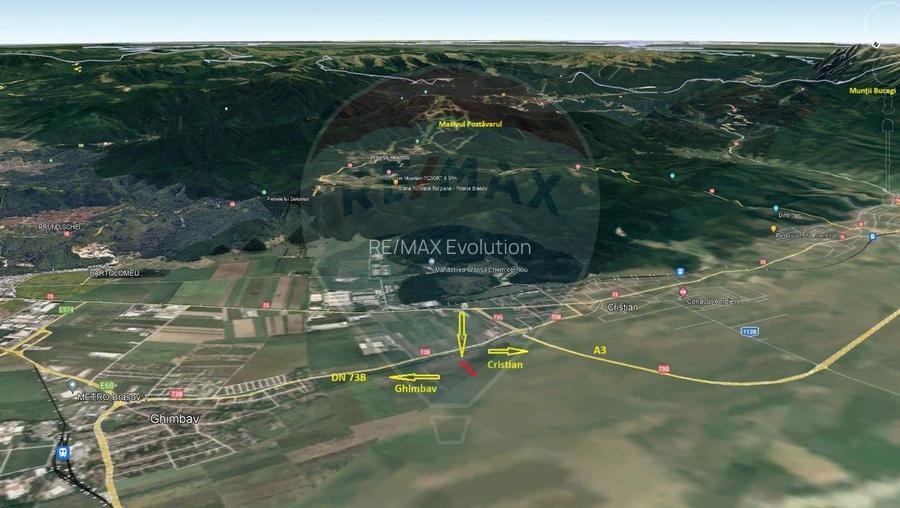 Teren extravilan arabil, 9650 mp, Cristian - 6