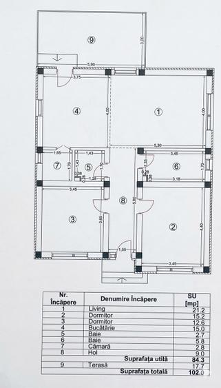 Casa 3 camere 84mp | 0 comision | Balotesti Lahovari 450mp teren