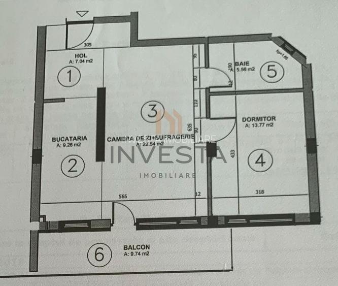 Apartament Modern 2 Camere + Nisa Dormit | Locatie Exclusiva, Borhanci - 1