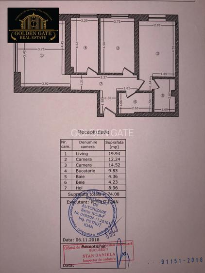 COMISION 0 | GranVia Park Lujerului - 3 Camere Decomandat Terasa 49mp - 1