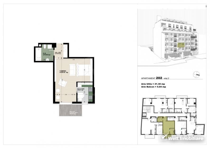 Apartamente premium cu 1 camera, preturi promotionale, zona Calea Dorobantilor!
