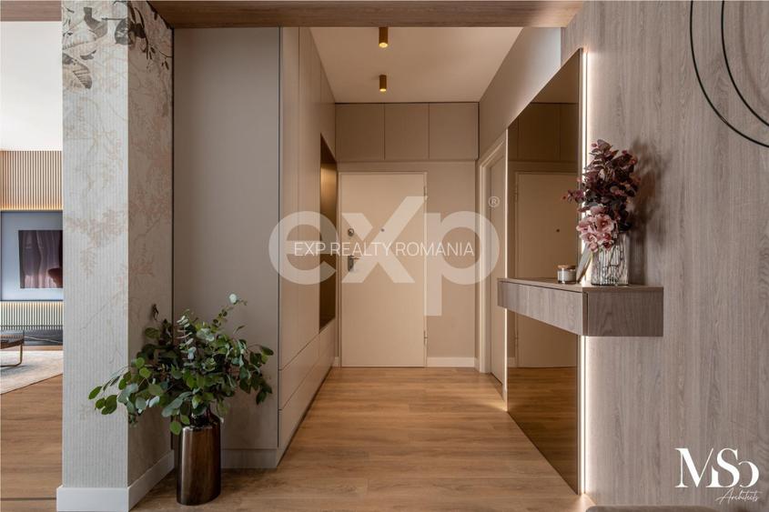 Ap superb de inchiriat Herastrau- 5 camere- mobilat si utilat- 2 locuri de parca - 10