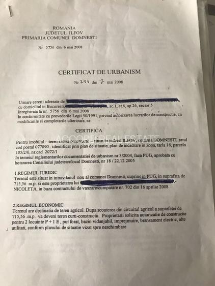 Domnesti, strada Radului - Mimozei, 1068mp - 5