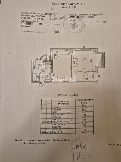 De inchiriat -  Vila interbelica 330mp utili + Garaj - Tokio - Capitale - 25