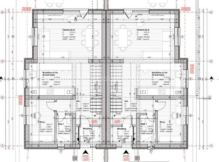 Duplex de vânzare, 120mp utili, 550mp teren pe unitate - 8
