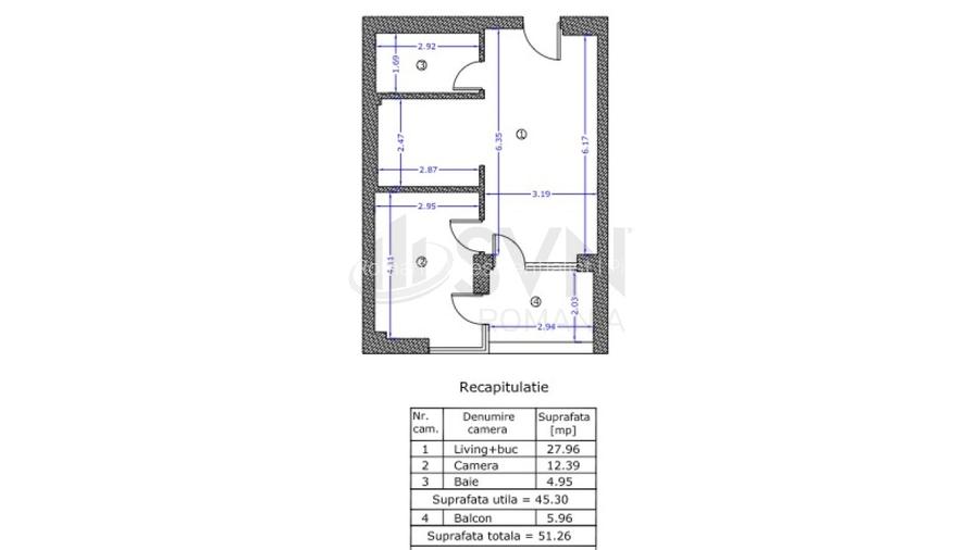 REA1028124 2 camere - Aviatiei - Vedere deschisa Est - Mutare imediata - 10