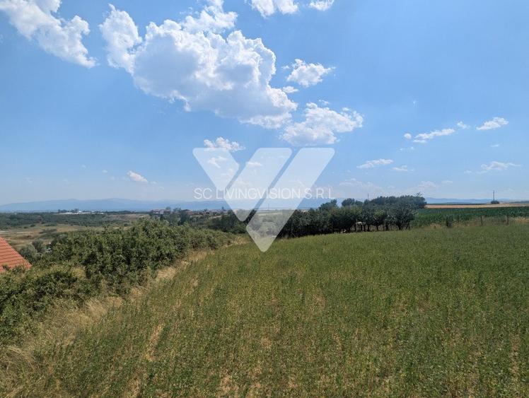 Teren intravilan 1670 mp cu vedere spre lacuri Ocna Sibiului - 9