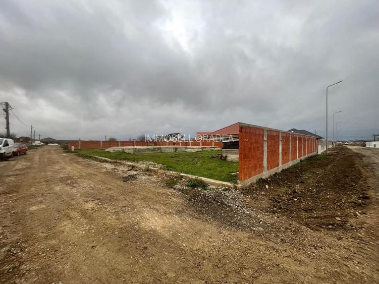 Teren intravilan, fundatie proiect casa, gard si utilitati-Zona Cheriu - 8