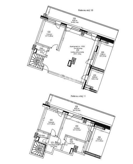 Penthouse 2 niveluri | Terase panoramice | 0%comision | Wings - 1