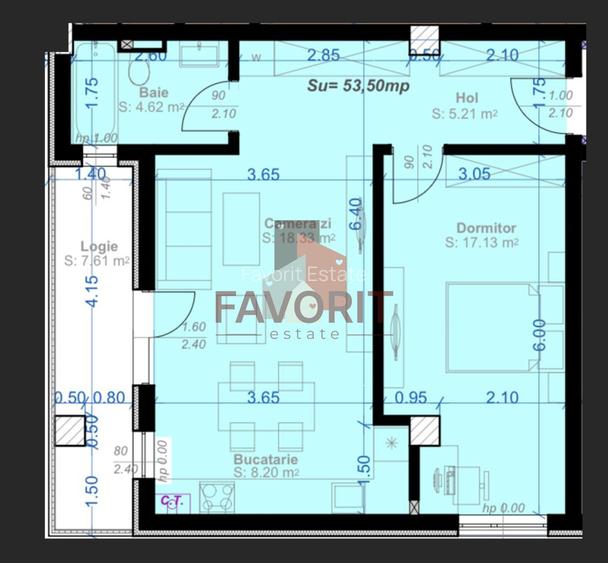 Apartamente cu 2 camere in Giroc | Decomandate | La asfalt. - 1