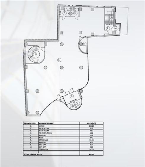 Inchiriere spatii birouri Piata Victoriei de la 190 mp - 11