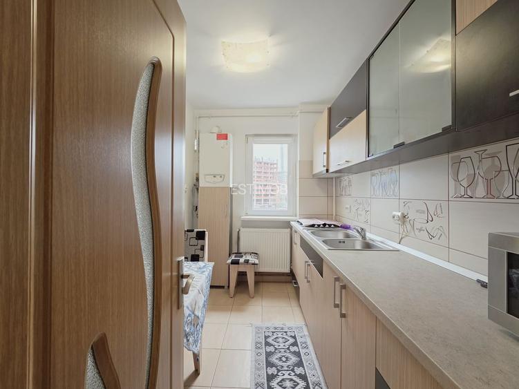 Cartierul Astra zona planete 3 camere cu 2 balcoane etaj 3/4 mobilat și utilat - 11