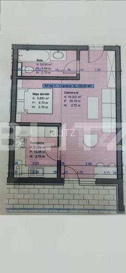 Apartament finisat, 37 mp! Zona strazii Urusagului! - 10