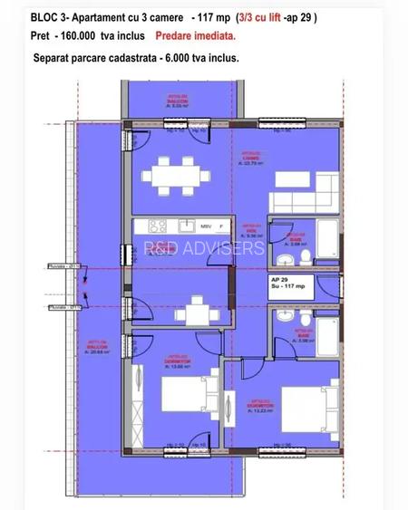 Apartamente De Vanzare 3 Camere Dobroiesti |Mutare Imediata Comision 0 - 10