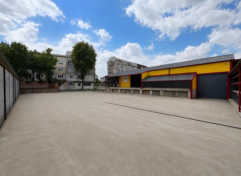 Dancu Iasi Centru operational firma, 395mp Hala productie cu birouri, 862 mp teren Depozit Curte Betonata Acces TIR