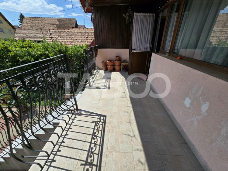 Casa individuala de vanzare teren 457 mp garaj Trei Stejari Sibiu - 21