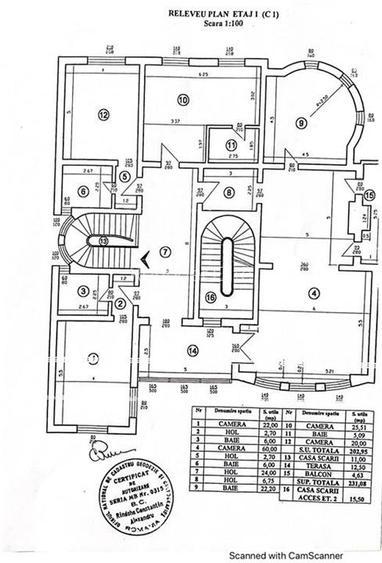 Inchiriere imobil P+1 | Unirii - 13 Septembrie - Marriott | pretabil gradinita, - 12