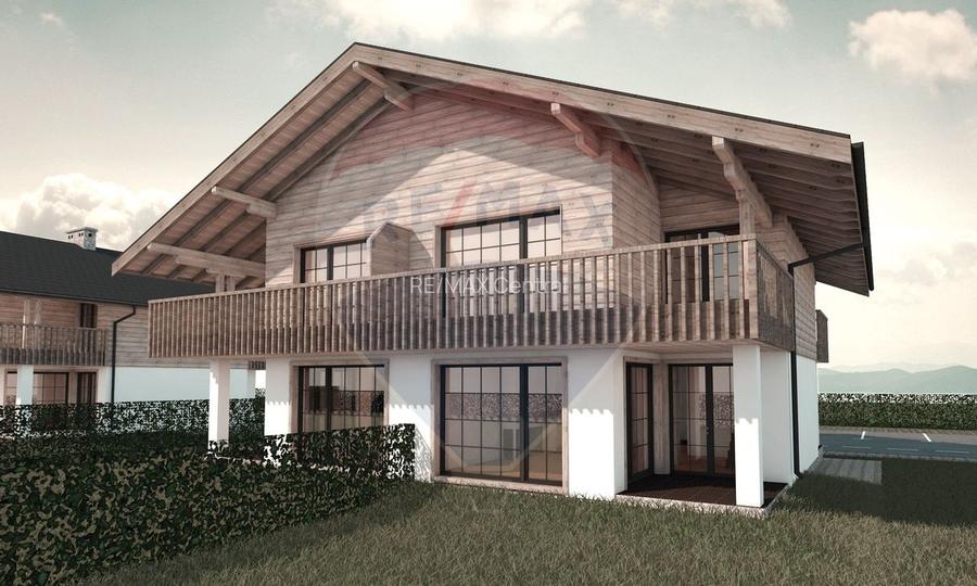 Teren 1600 mp cu proiect & autorizație, Chalet Duplex Râșnov Glăjerie - 6