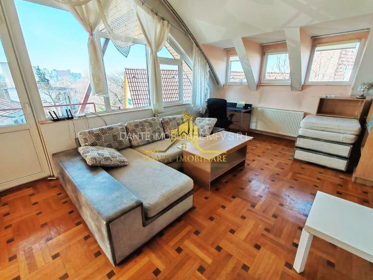 2 camere, mobilat modern, terasa 30 mp, parcare, Zorilor, Sigma, UMF - 9