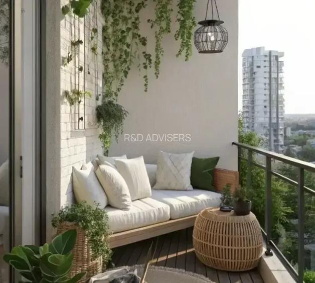 3 camere decomandat – 82 mp utili + 2 balcoane - 3