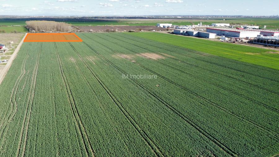 Timisoara Nord - Lot industrial: 4923mp - PUZ - utilitati complete - comision 0% - 2