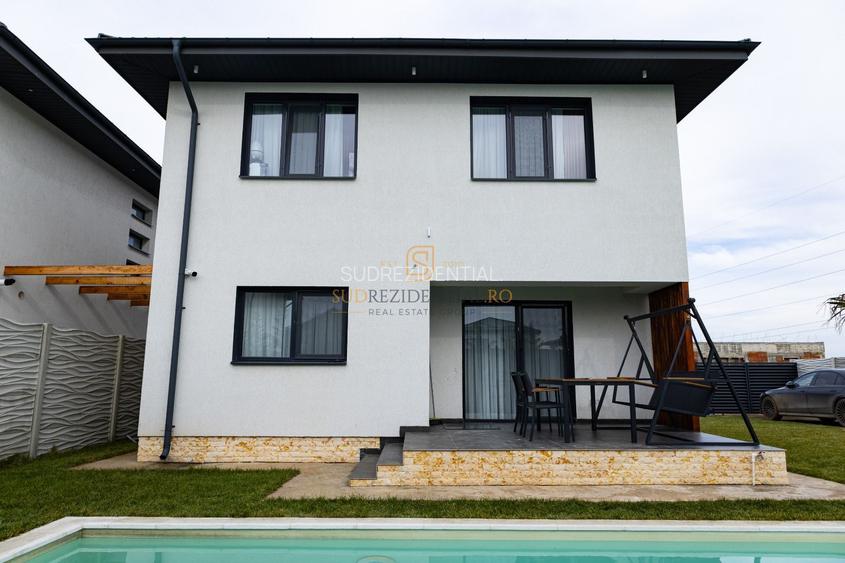 Vila Smart Home de Lux cu piscina incalzita, Comuna Berceni, Ilfov - 2