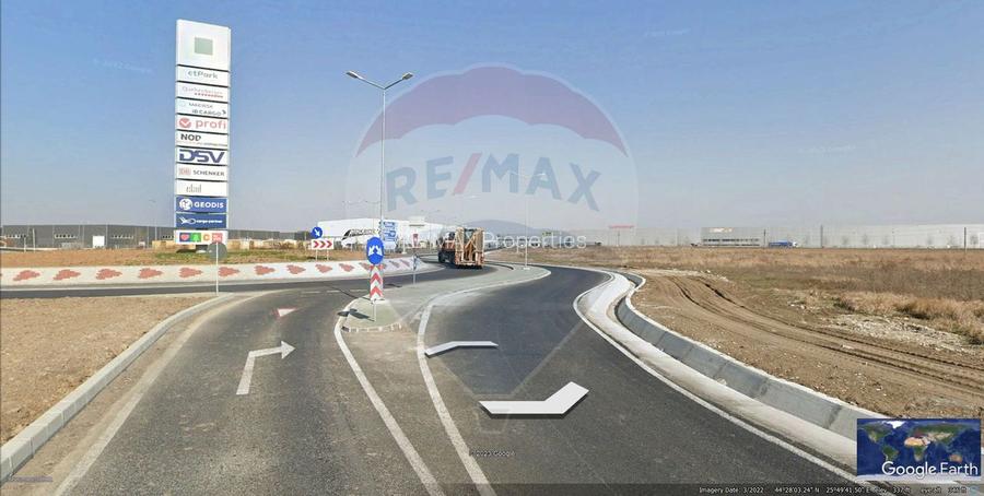 Teren 9.3 ha, Bolintin-Deal / Autostrada A1,  km 23 - 4