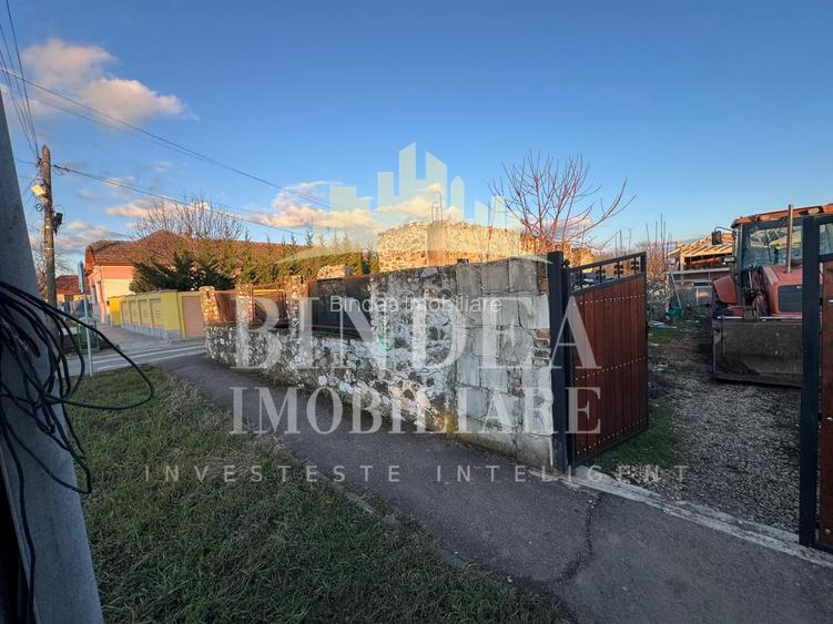 Teren casa 590mp + fundatie casa cu beci, Giarmata - 2