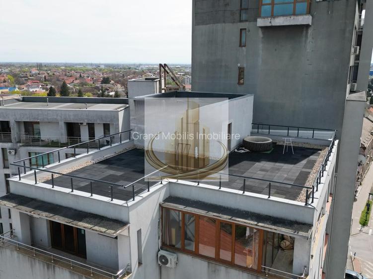 Penthouse Ștefan cel Mare | Spațiu birouri / clinică / beauty | Terasă - 15