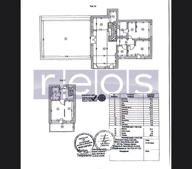 VANZARE APARTAMENT 4 CAMERE 3 BAI PENTHOUSE DUPLEX PALLADY NICOLAE TECLU - 12