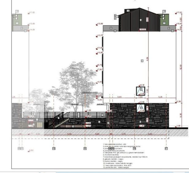 Apartament 2 camere cu CF semifinisat, 58 mp, parcare, zona Somesului - 15
