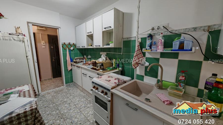 Apartament 2 camere, Micro 16 – aproape de Piața Siret, complet mobilat - 7