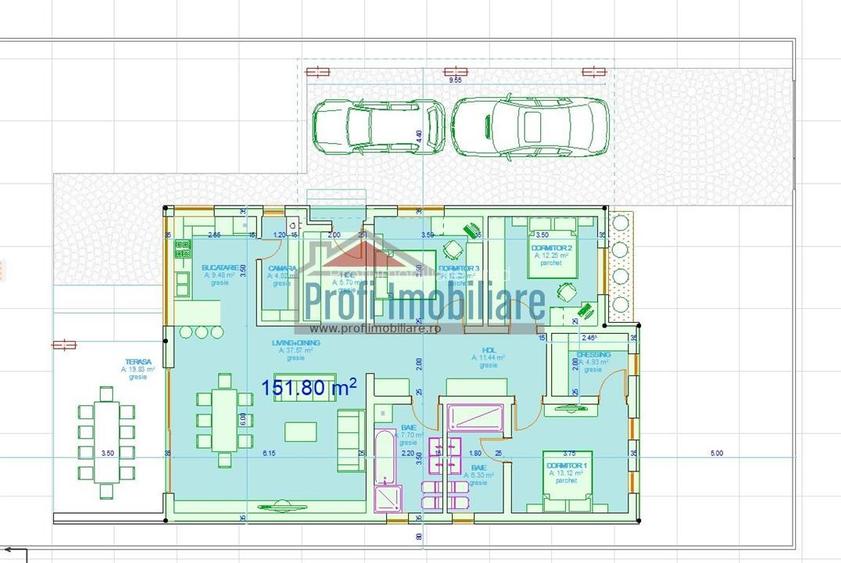 Teren 540mp Zimand Cuz, Proiect casa Parter 10 min. de zona Podgoria- Arad - 5