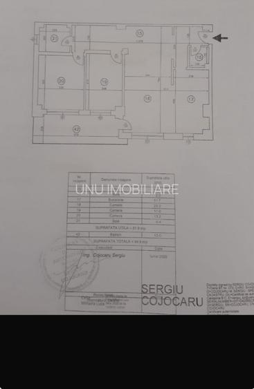Brown Luxury 3 Camere 95mp Bloc 2022 - Mobilat - Vedere Panoramica Moldova Mall - 2