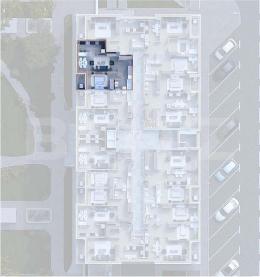 Apartament de vanzare, cu 1 camera, 50 mp, zona Aleea Sadoveanu - 3