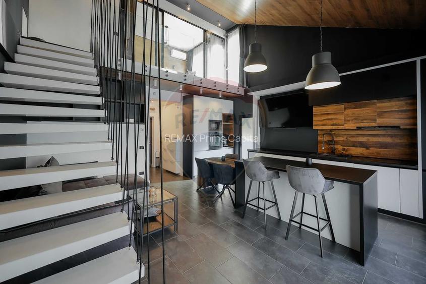 Penthouse tip Loft, 3 camere, pe două niveluri, cu terase de 108 mp - 3