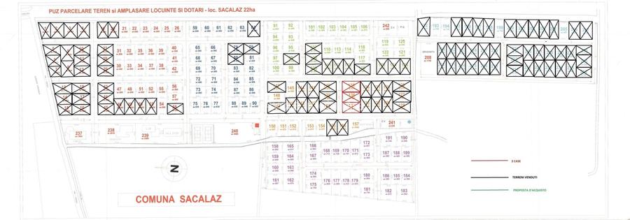 Teren intravilan constructii case-Sacalaz - 4