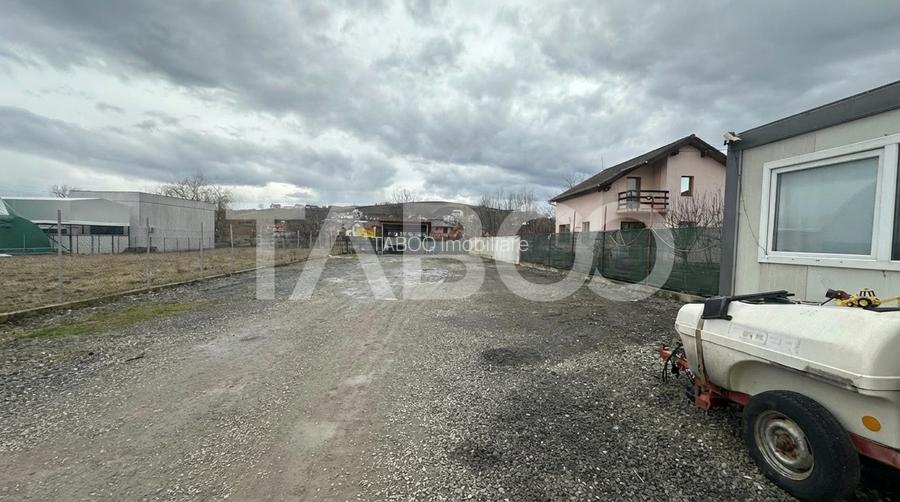 Teren de inchiriat 700mp cu intrare la drum principal Sura Mare Sibiu - 3
