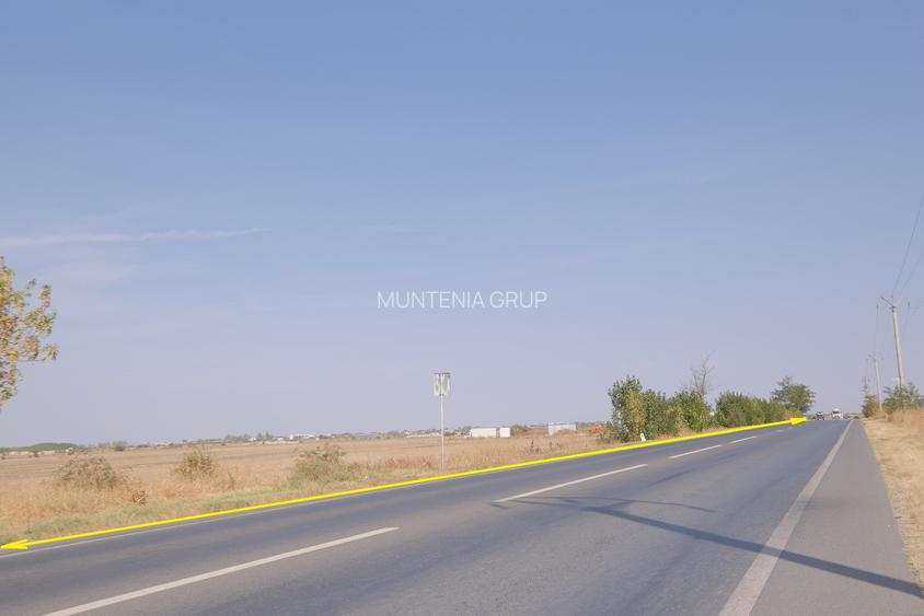 5,7 Ha. vav de Dovinot - Mihailesti, teren intravilan cu deschidere la DN6 - 8