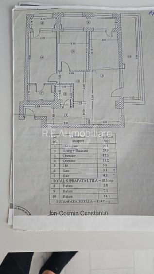 3 camere | Mobilat si utilat | Via Pipera - 16