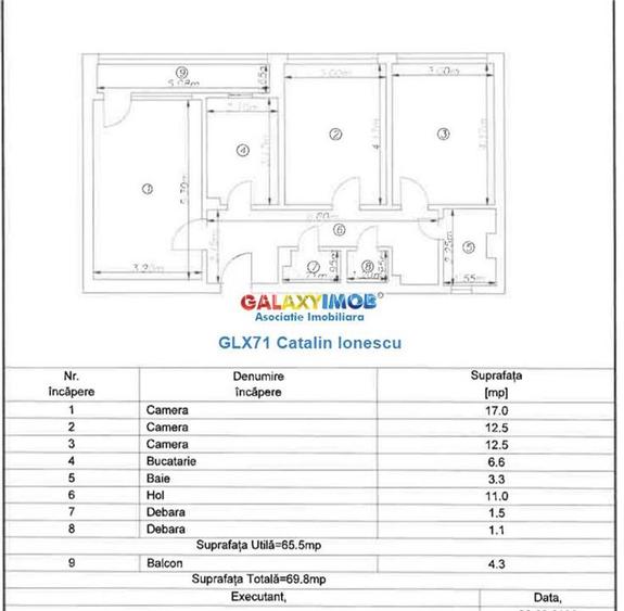 Vanzare apartament decomandat 3 camere Drumul Taberei - 14