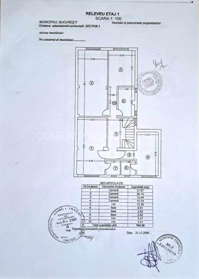 Piata Muncii - Vila D+P+1E+M 12 camere 370 mp  - 4