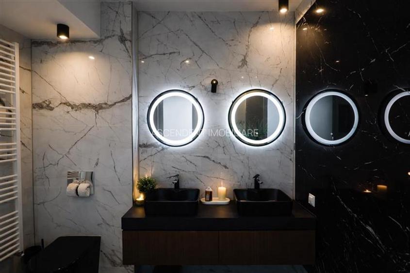 Penthouse Qualis Tractorul Brasov,terasa panoramica,3 balcoane,ales echipat - 16