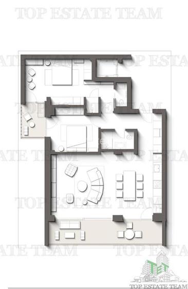 Apartament Premium cu 3 camere cu terase | Vedere directa la mare si padure - Pr - 2