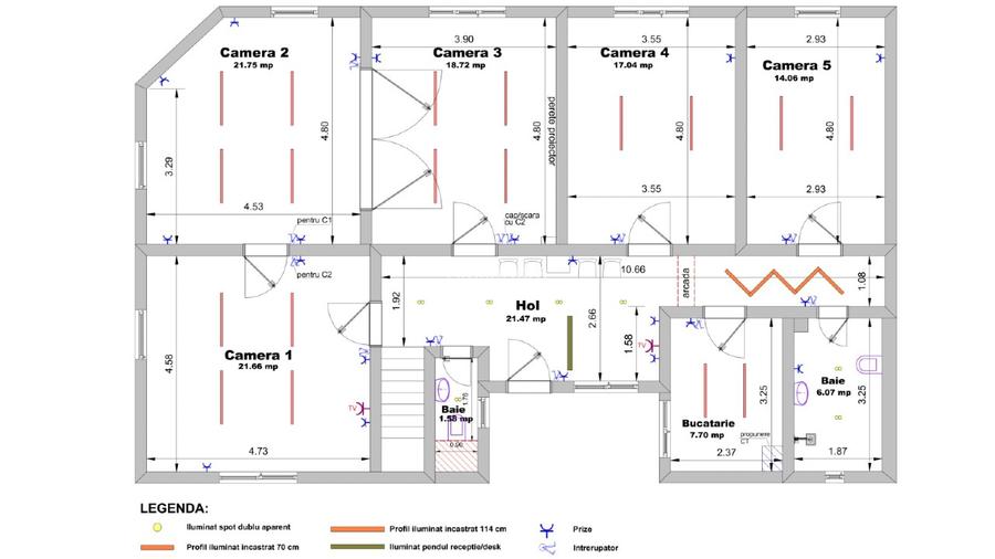 Casa individuala, 5 camere, garaj, zona de case Grivitei, Brasov - PROPRIETAR - 12
