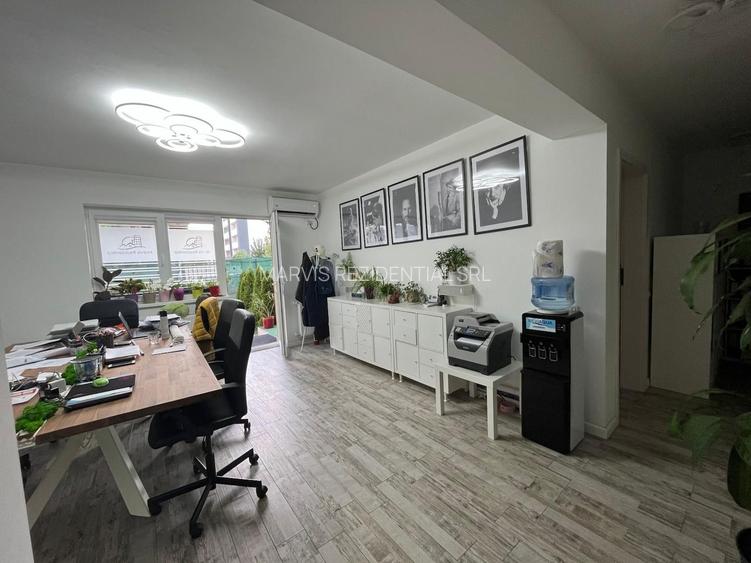 Birou shared (coworking)cu grădină, terasă si parcare proprie - 7