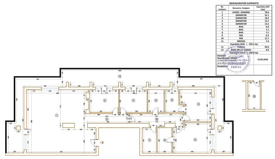 Penthouse Herastrau lux 5 camere , parc, casa inteligenta - 27
