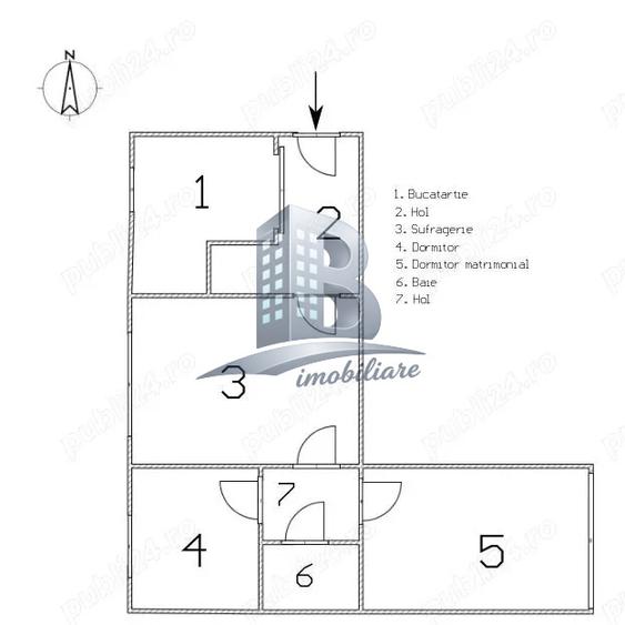 Apartament 3 camere Ozana/ Metrou 15 Minute/ Complet Mobilat