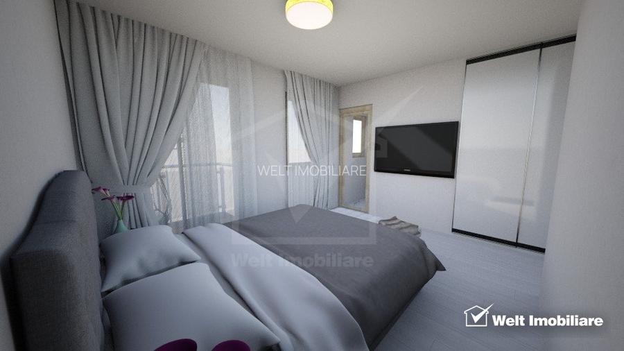 3 camere, 68mp, 2 terase 72 mp, 2 bai, parter, lift, garaj, Manastur - 15